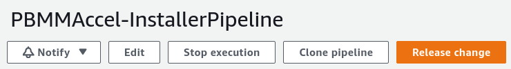 CodePipeline Release Change