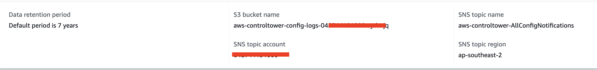 Verify AWS Config S3 bucket