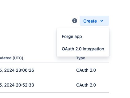 Create OAuth 2.0 Integration