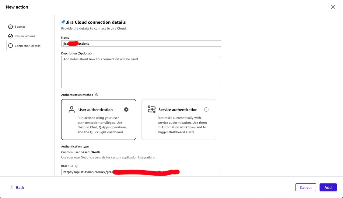 Jira Cloud connection details
