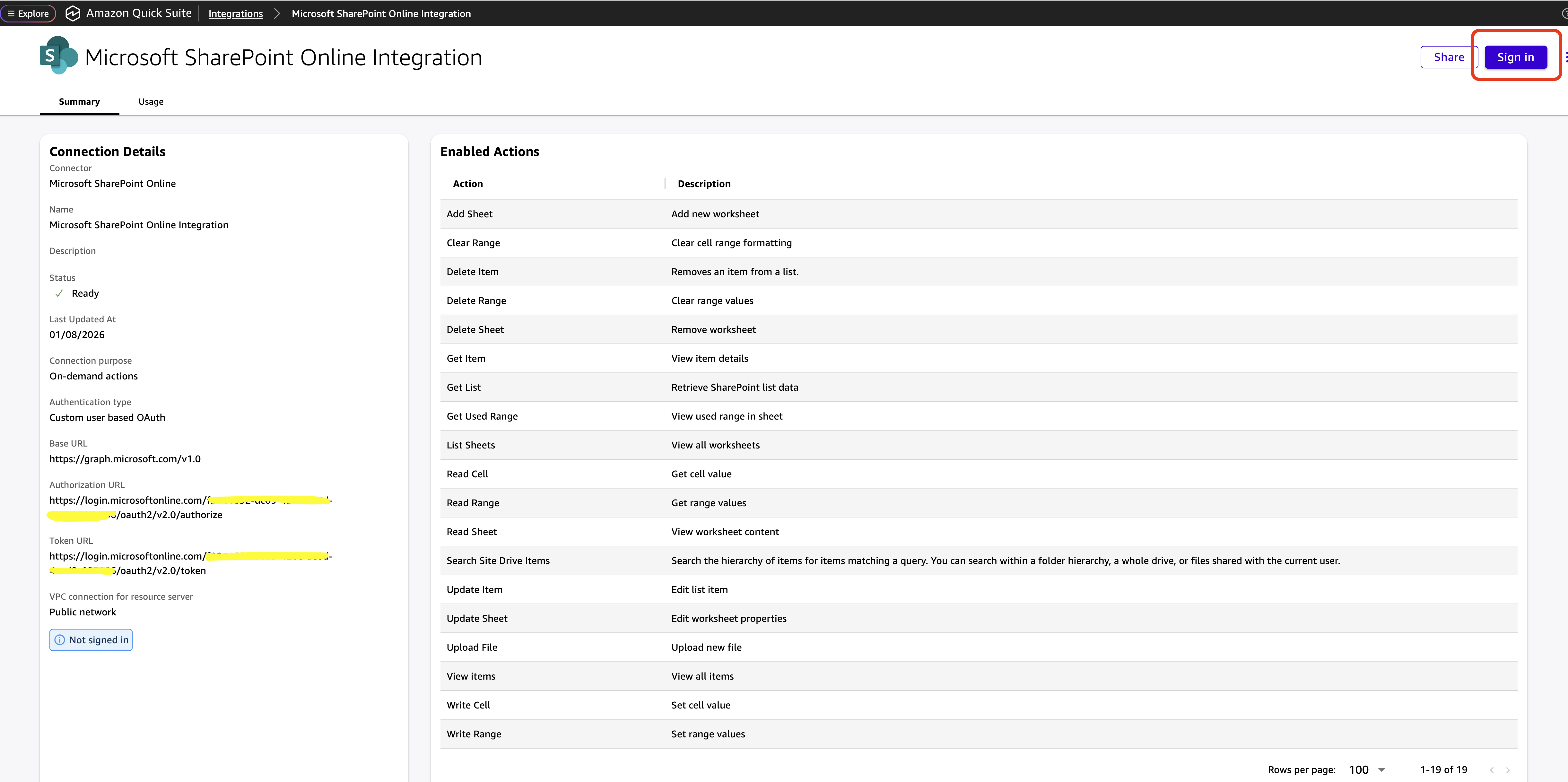 Authorization consent