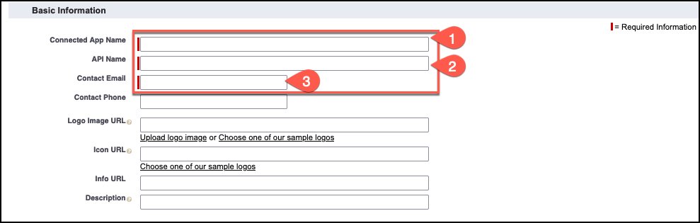 Basic information form