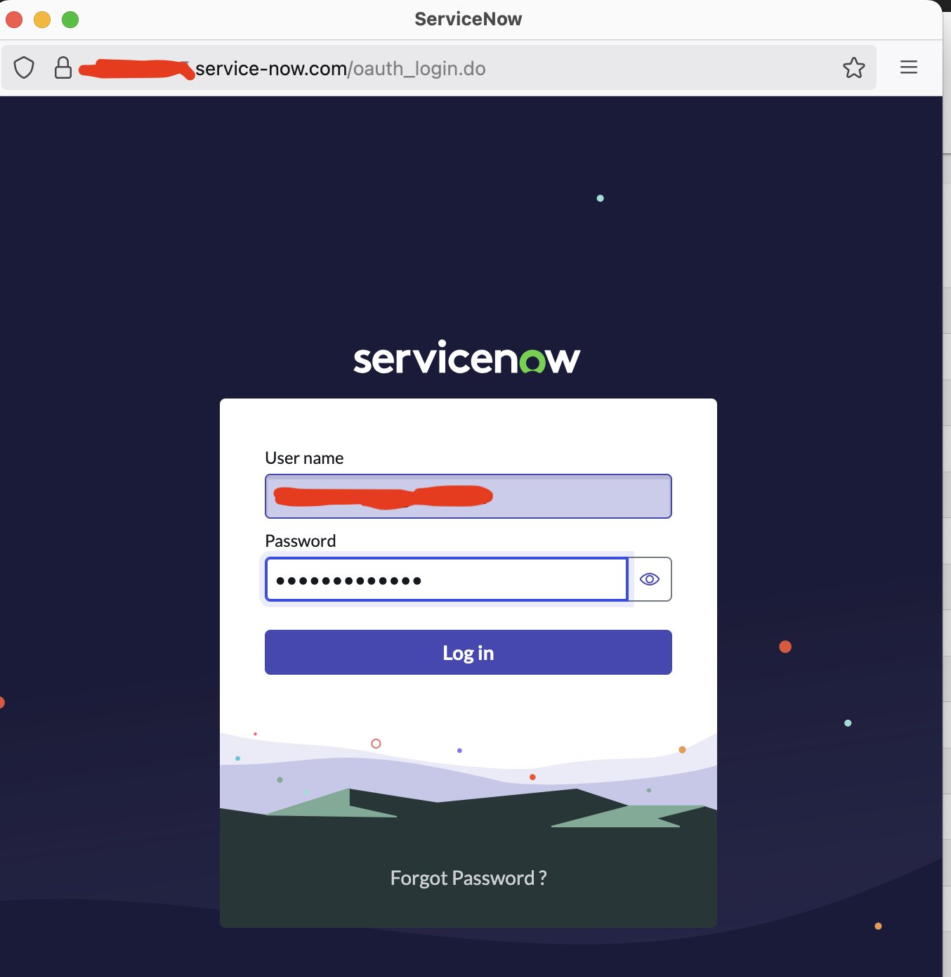 ServiceNow authorization