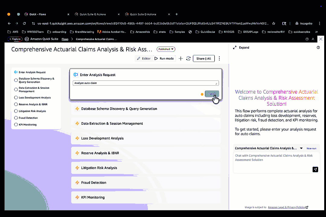 Actuarial Analysis Flow