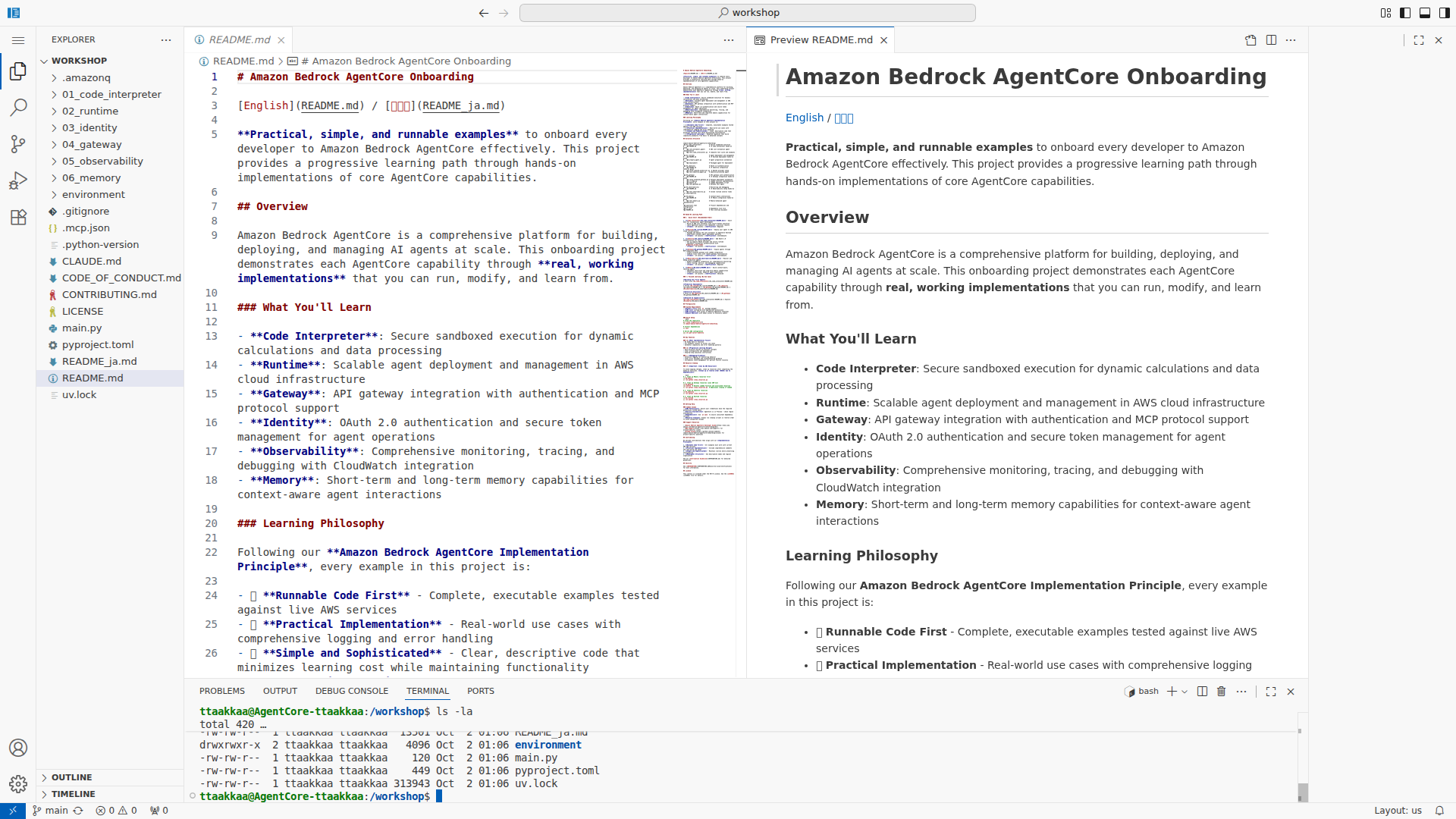 AI Agent Development Code Server